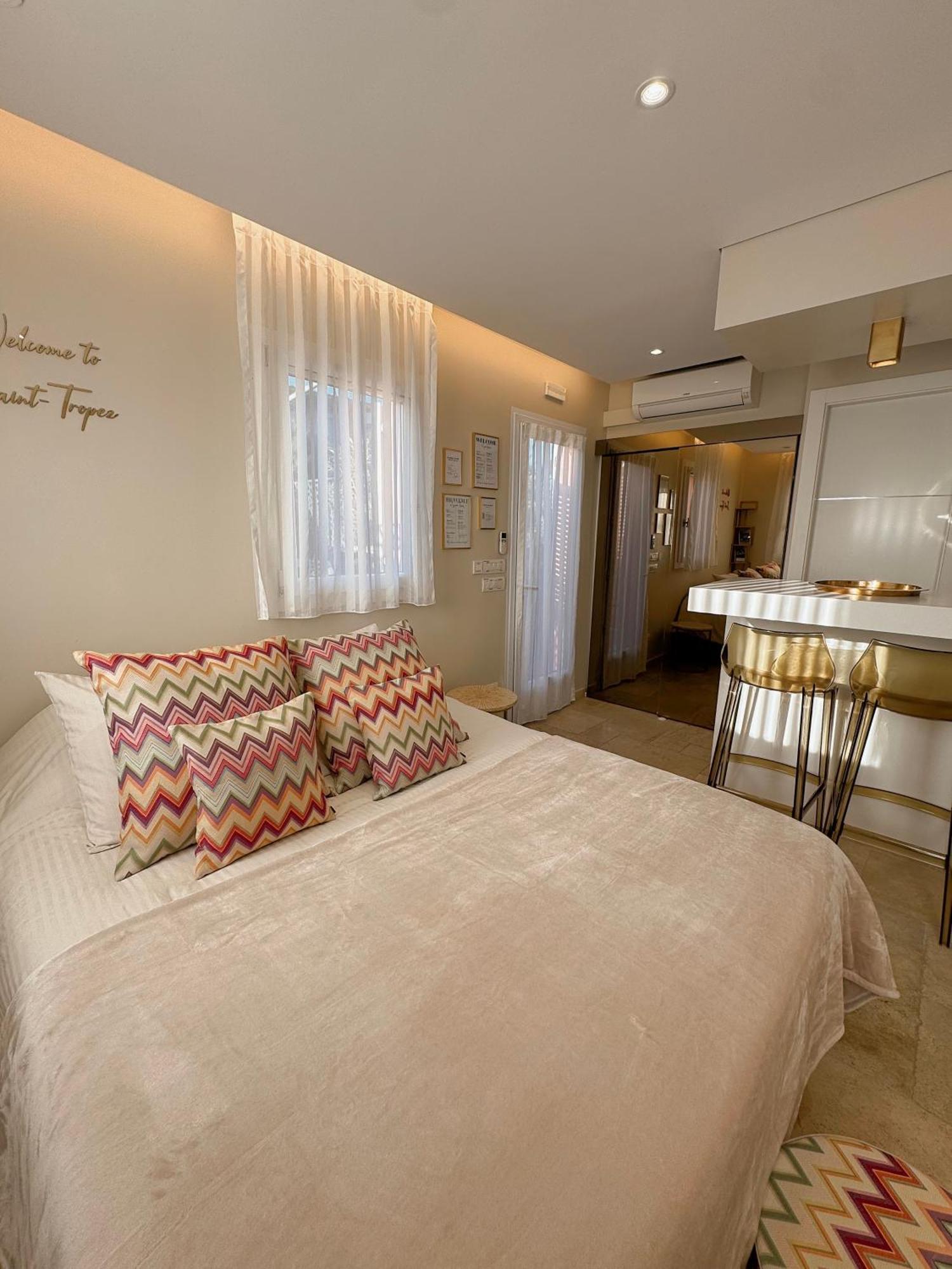 Studio Climatise, Terrasse, Parking Prive, 50M De La Plage Saint-Tropez Dış mekan fotoğraf